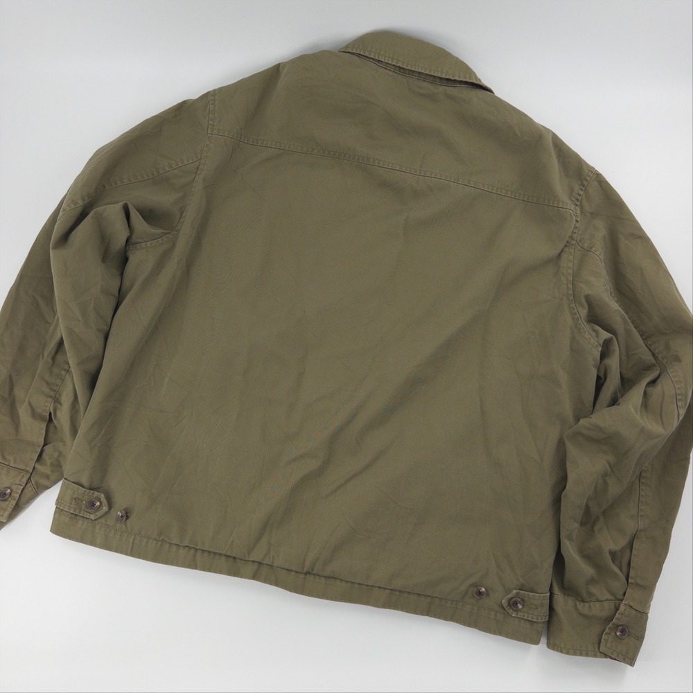 Polo Ralph Lauren Harrington Jacket Men XL Olive Green Vintage Streetwear - Picture 6 of 10